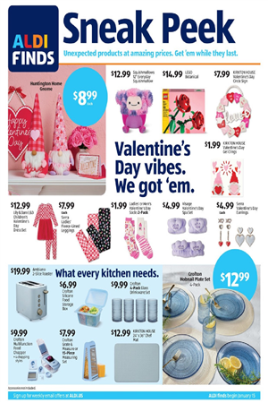 Aldi Weekly Ad January 8 - 14, 2025 