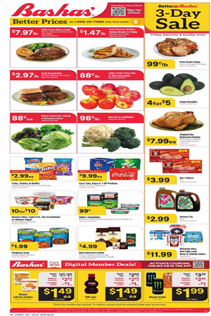 Bashas Weekly Ad January 8 - 14, 2025 