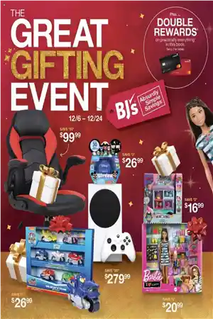 bjs weekly ad december 6 0