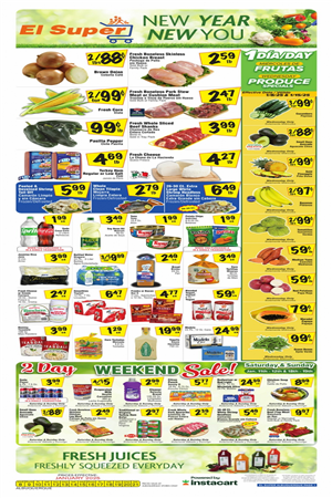 El Super Weekly Ad January 8 - 14, 2025 