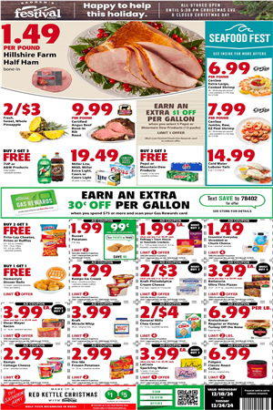 Festival Foods Weekly Ad December 18