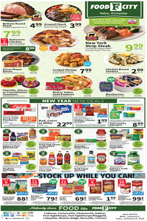 Food City Weekly Ad January 8 - 14, 2025 