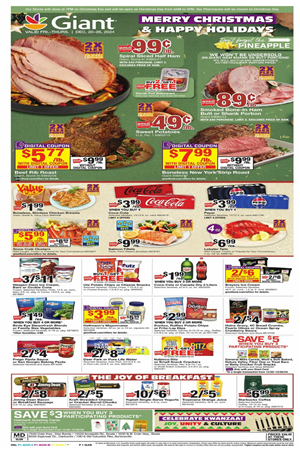 Giant Food Weekly Ad January 17 - 23, 2025 