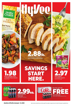 Hy-Vee Weekly Ad January 6 - 13, 2025 