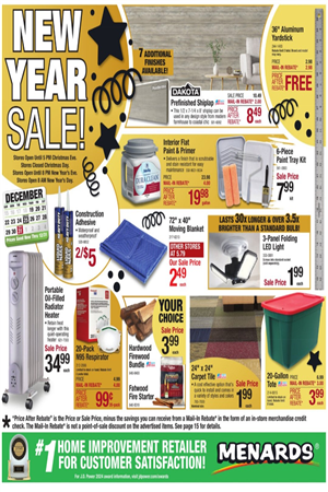 Menards Weekly Ad December 18