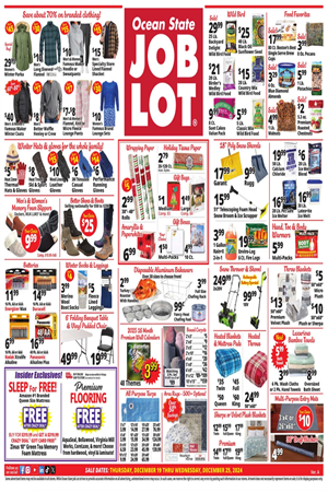 Ocean State Job Lot Weekly Ad January 16 - 22, 2025 