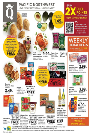 QFC Weekly Ad January 8 - 14, 2025 