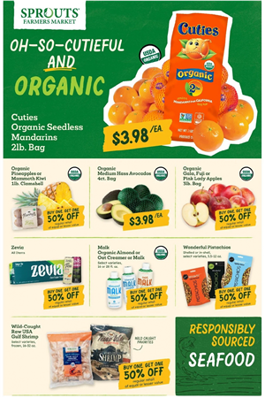 Sprouts Weekly Ad January 8 - 14, 2025 