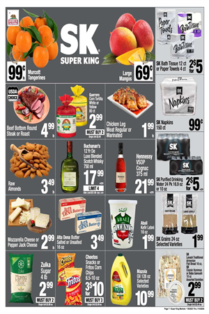 Super King Weekly Ad January 8 - 14, 2025 