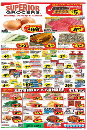 Superior Grocers Weekly Ad January 8 - 14, 2025 