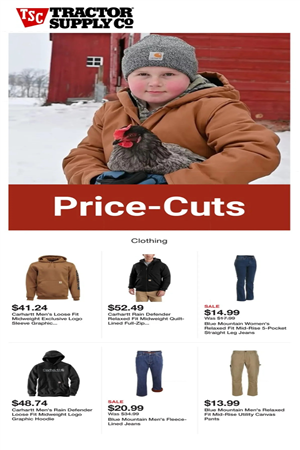 Tractor Supply Weekly Ad January 8 - 14, 2025 