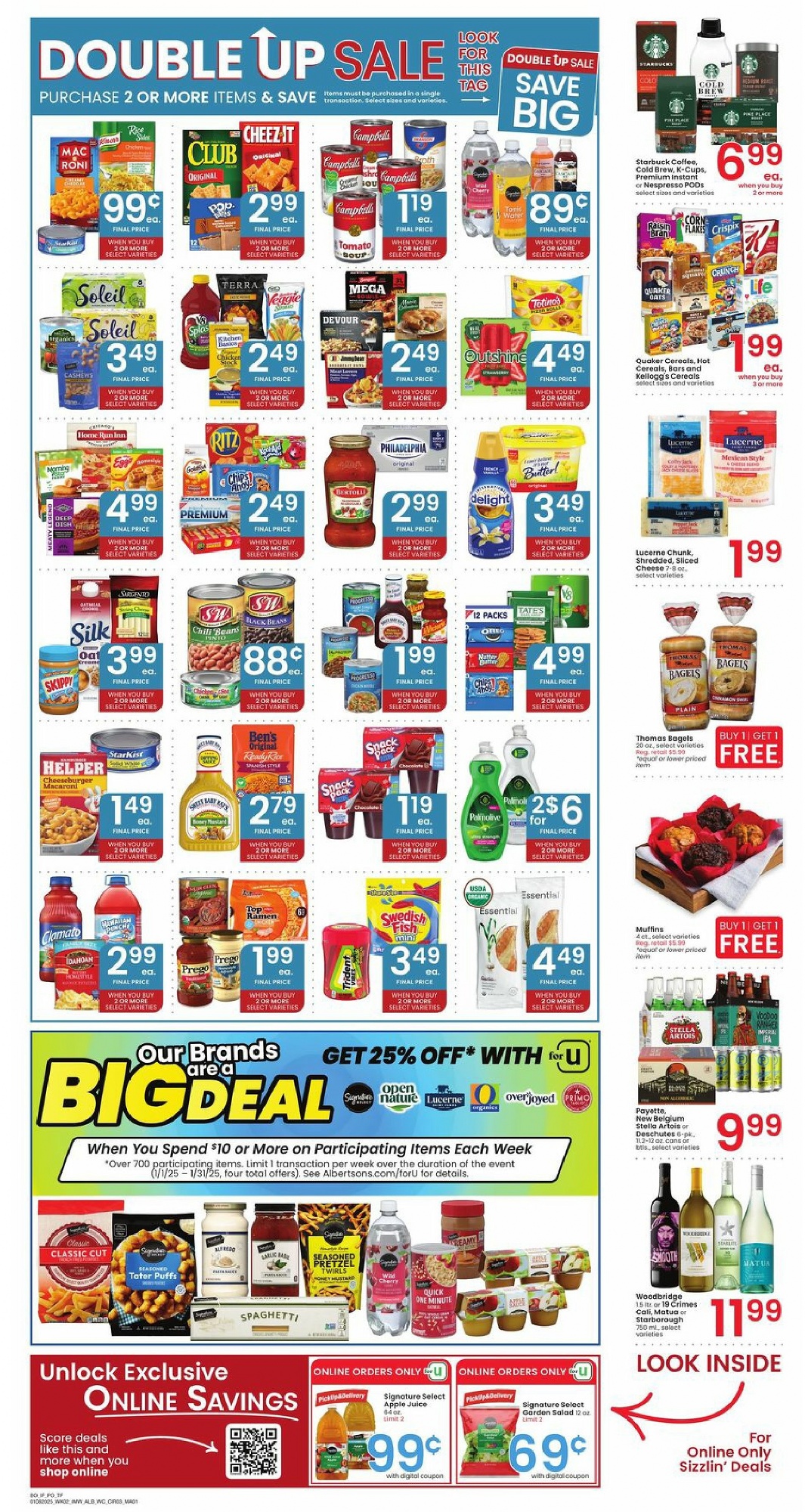 Albertsons Weekly Ad January 8 - 14, 2025 