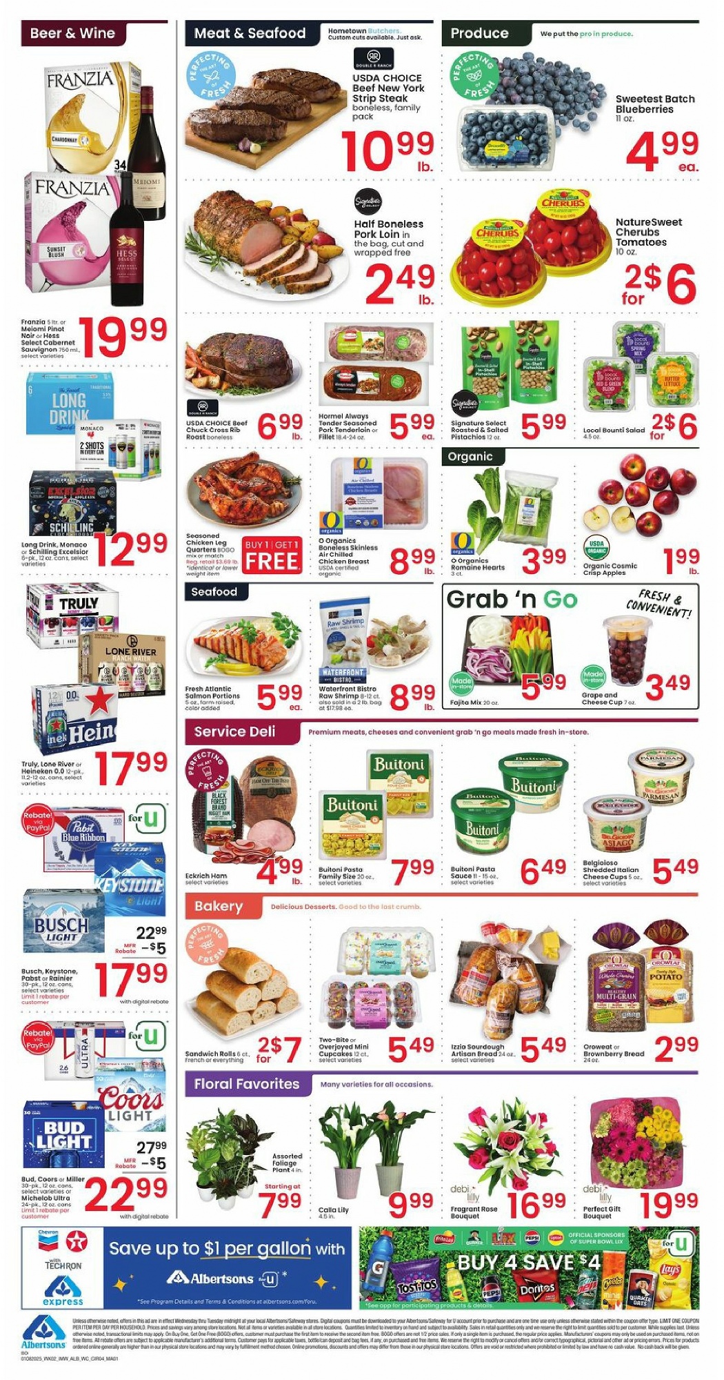 Albertsons Weekly Ad January 8 - 14, 2025 