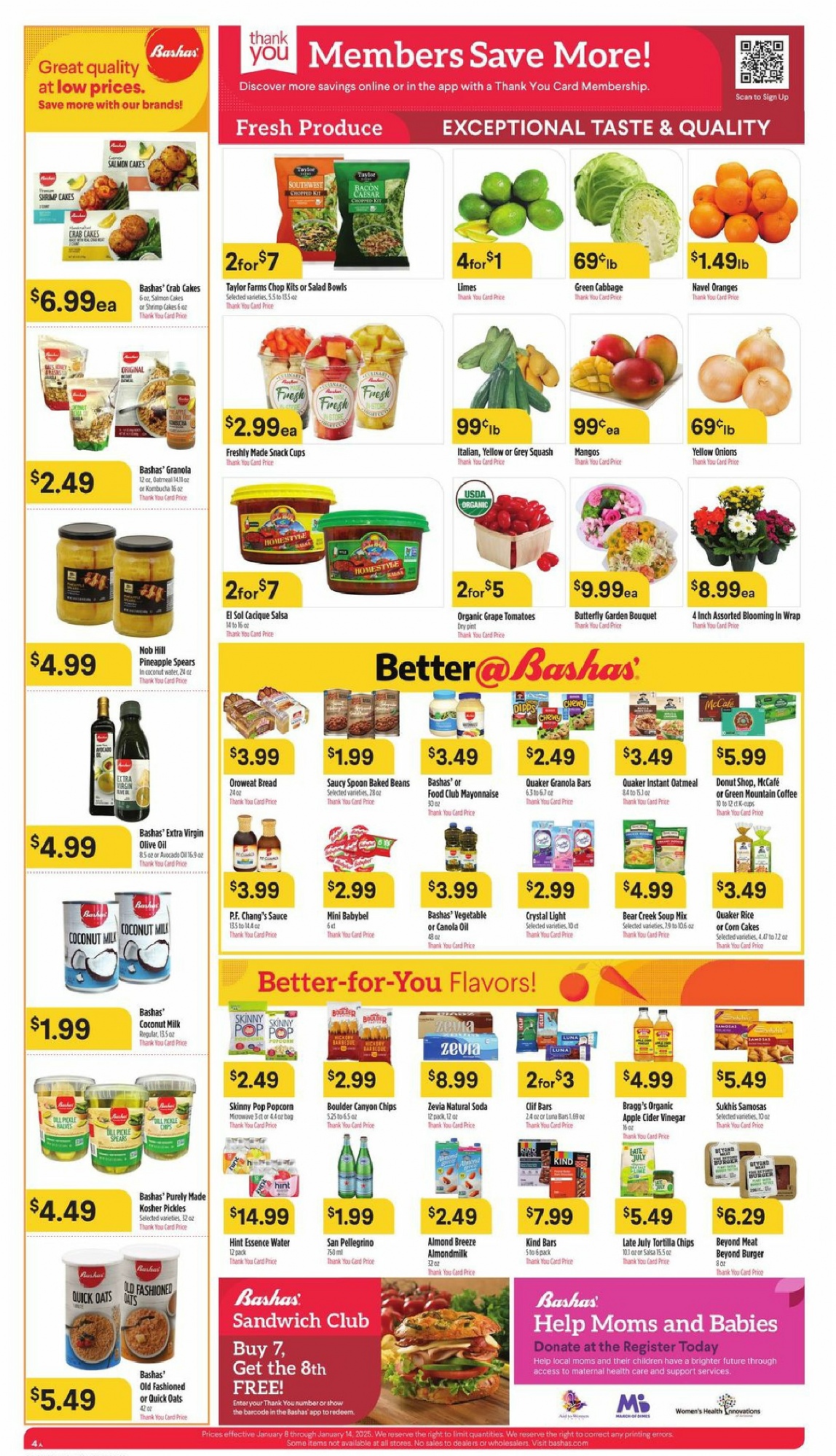 Bashas Weekly Ad January 8 - 14, 2025 