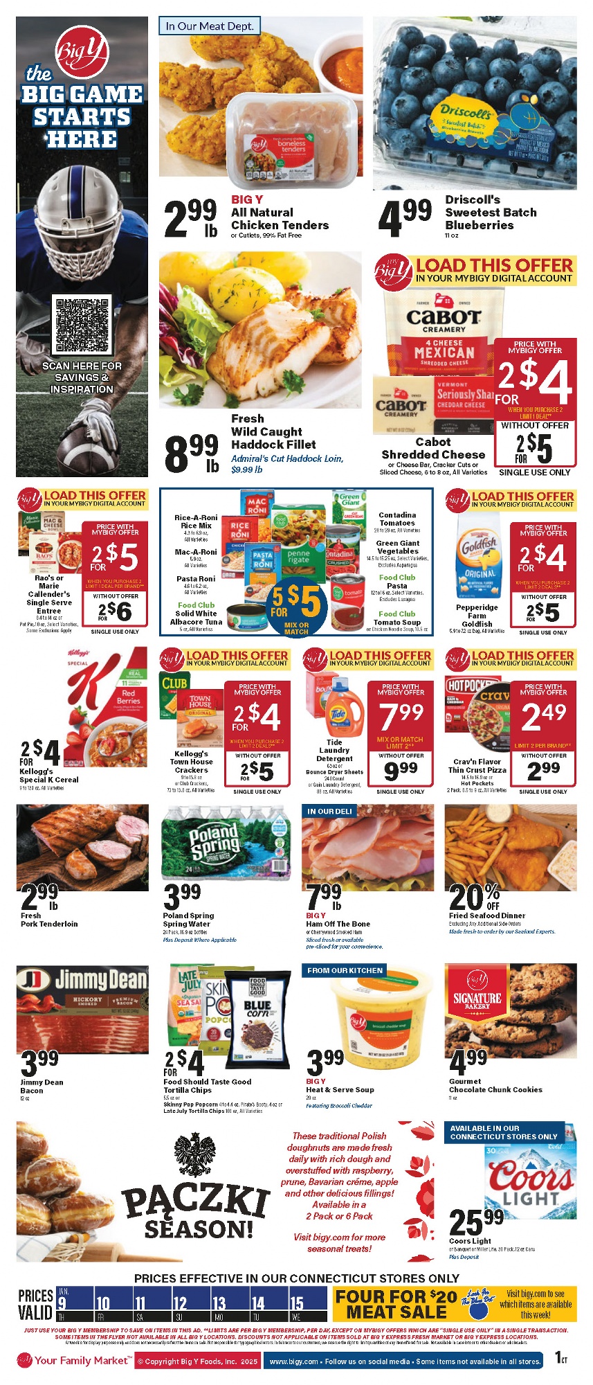 Big Y Weekly Ad January 9 - 15, 2025 