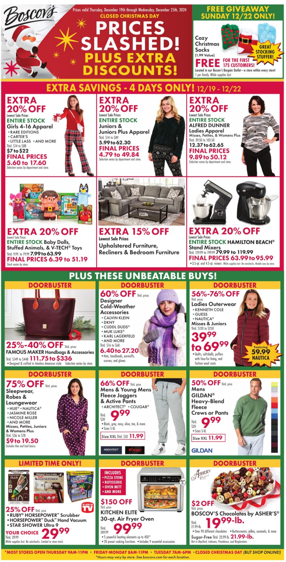 Boscov's Weekly Ad January 16 - 22, 2025 