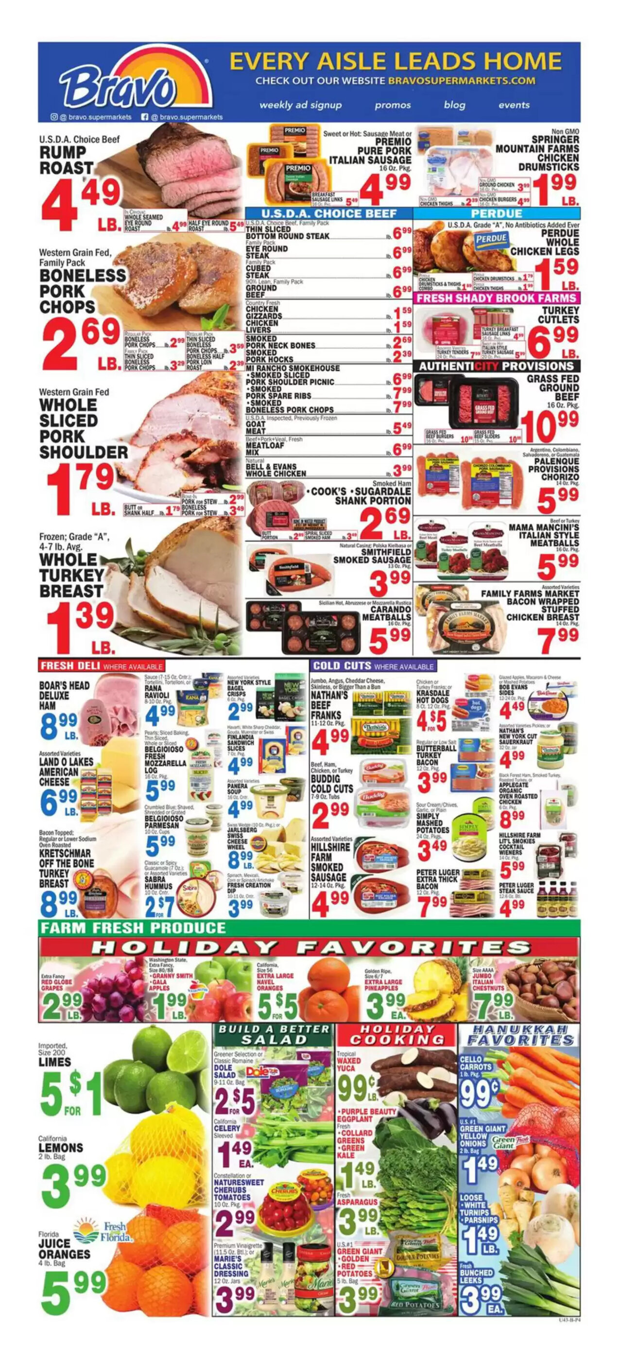 Bravo Weekly Ad January 17 - 23, 2025 