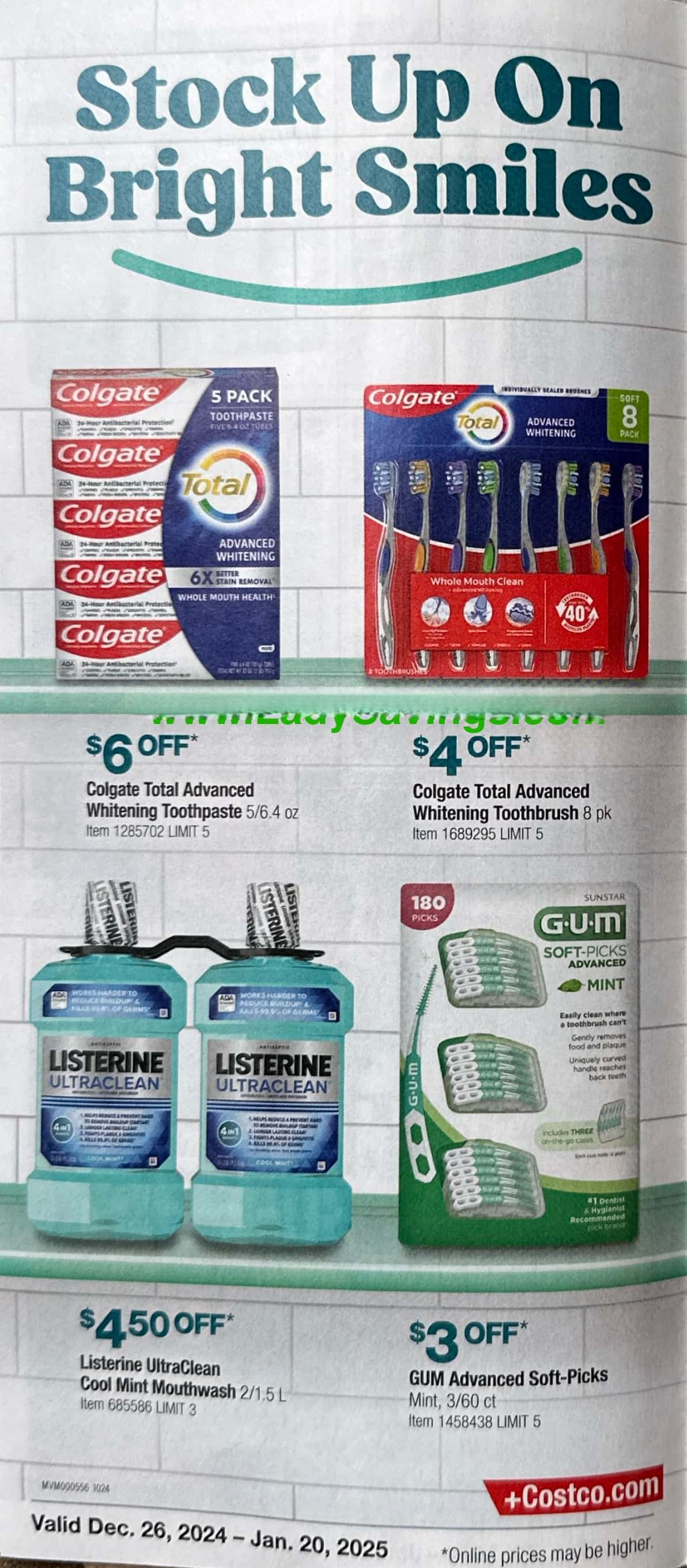 Costco Weekly Ad December 26, 2024 - January 20, 2025 