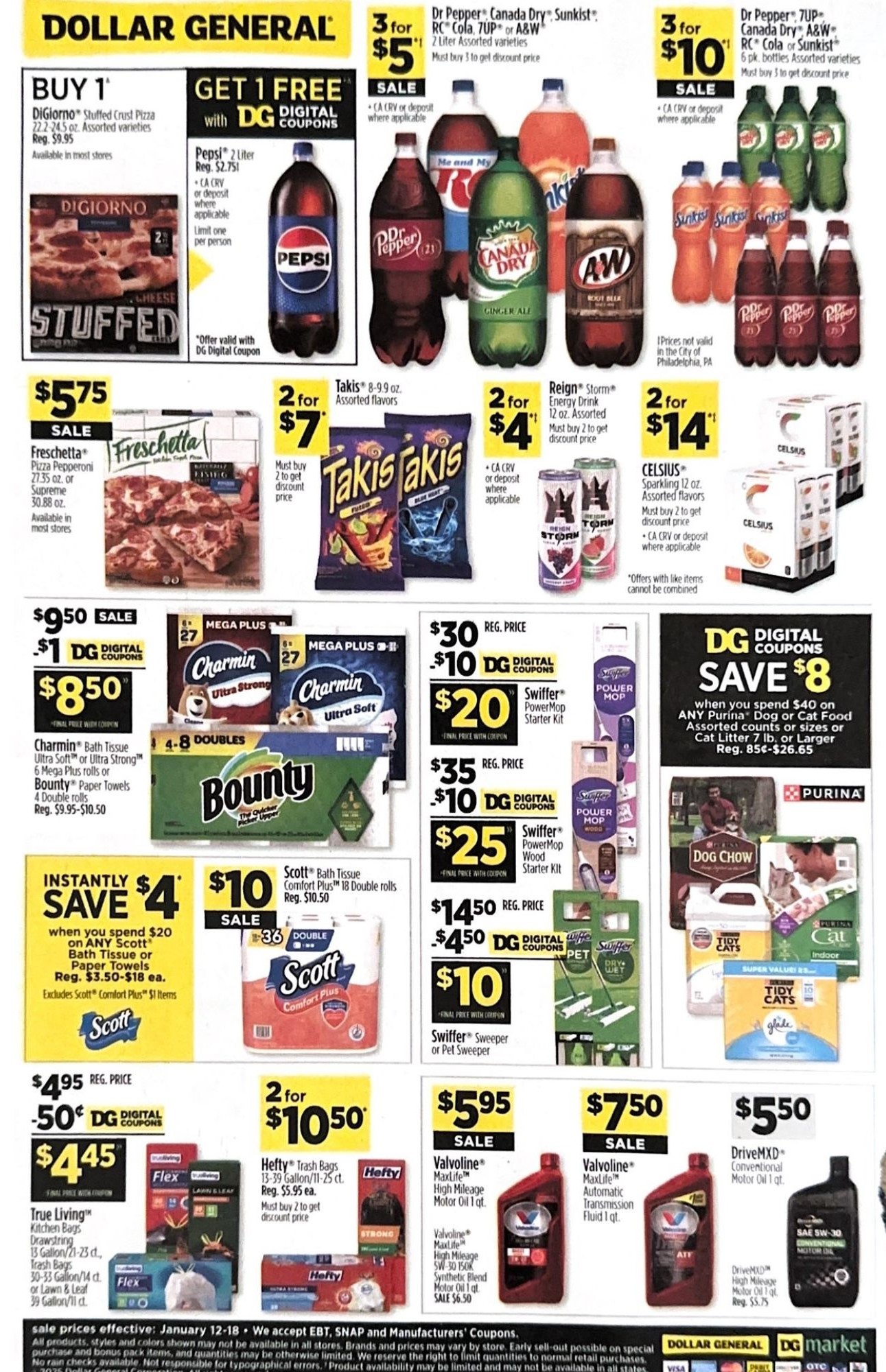 Dollar General Weekly Ad January 19 - 25, 2025 