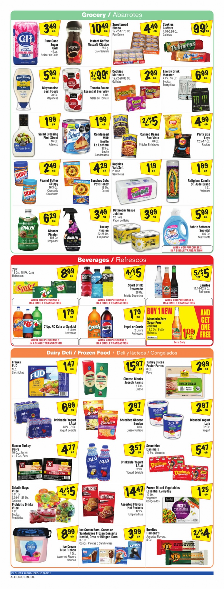 El Super Weekly Ad January 8 - 14, 2025 