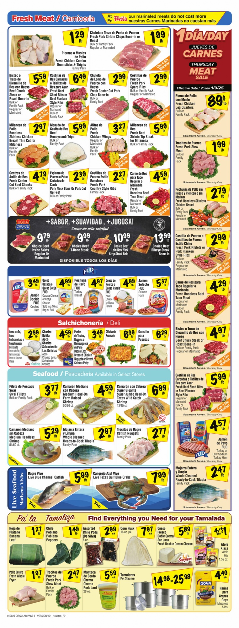 Fiesta Mart Weekly Ad January 8 - 14, 2025 