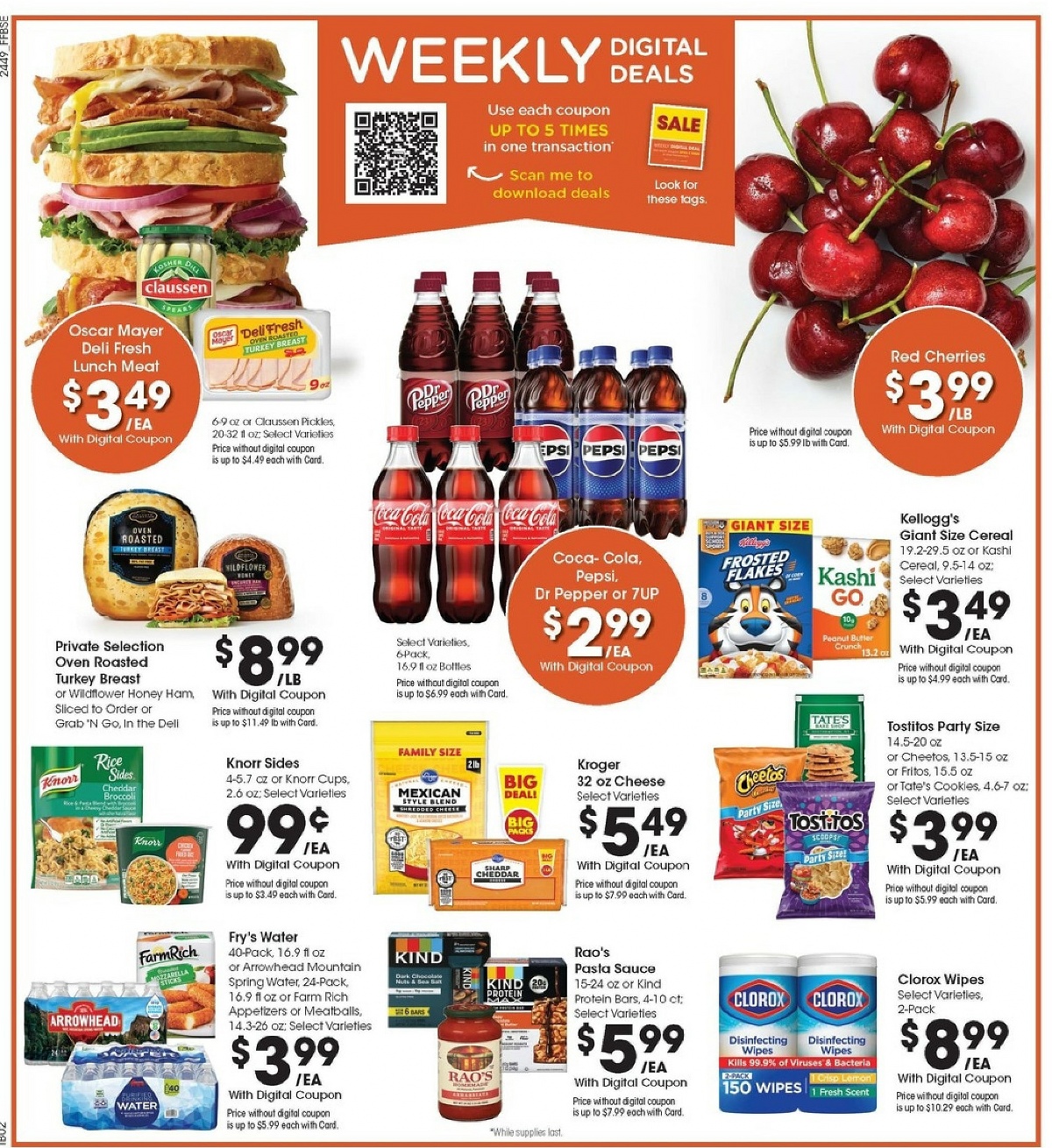 Fry's Weekly Ad January 8 - 14, 2025 