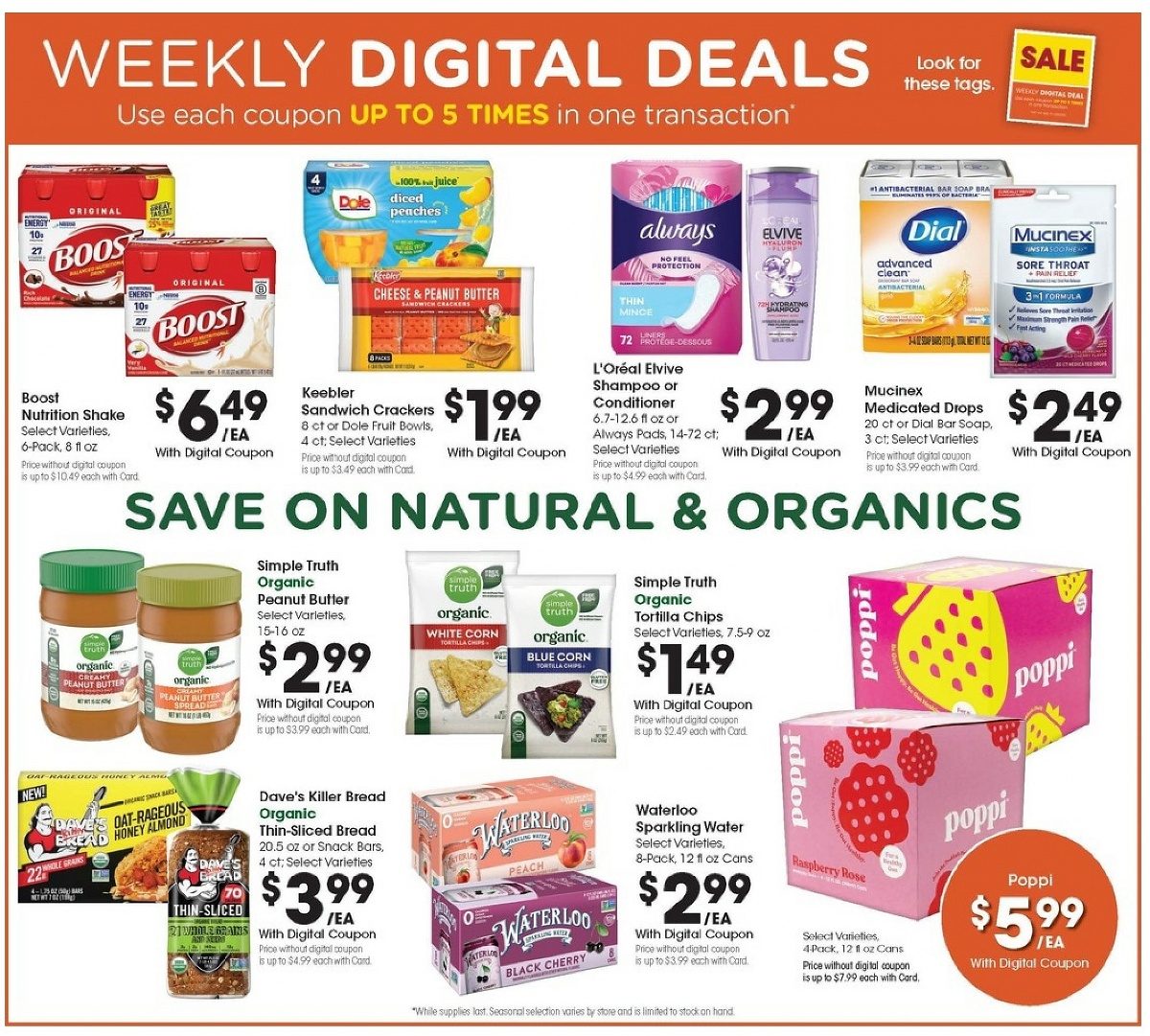 Fry's Weekly Ad January 8 - 14, 2025 