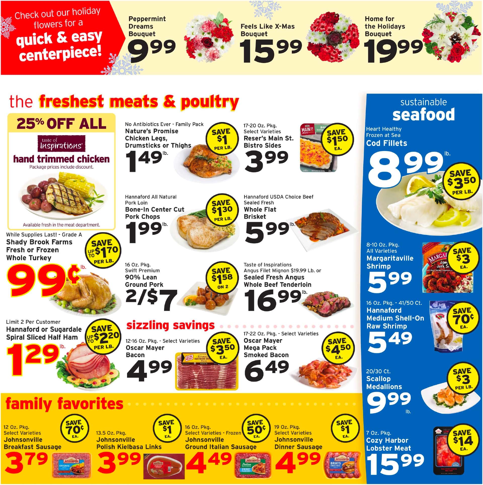 Hannaford Weekly Ad January 19 - 25, 2025 