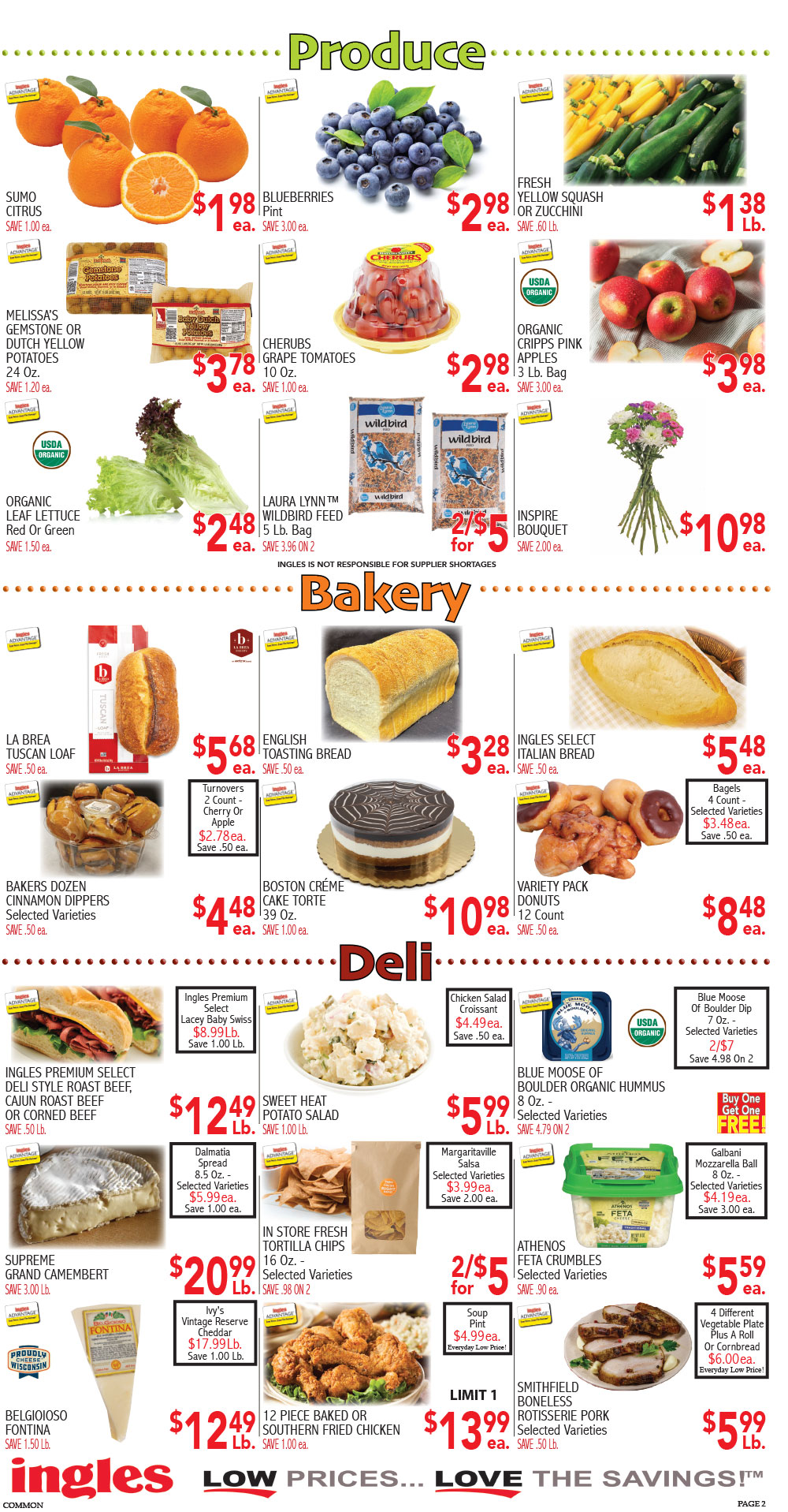 Ingles Weekly Ad January 8 - 14, 2025 