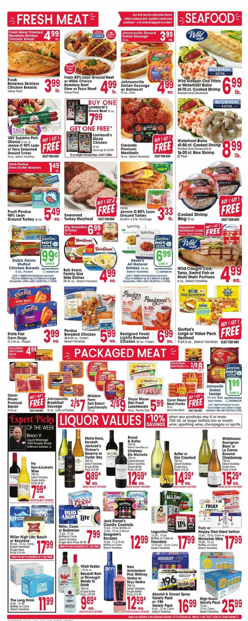 Jewel Osco Weekly Ad January 8 - 14, 2025 