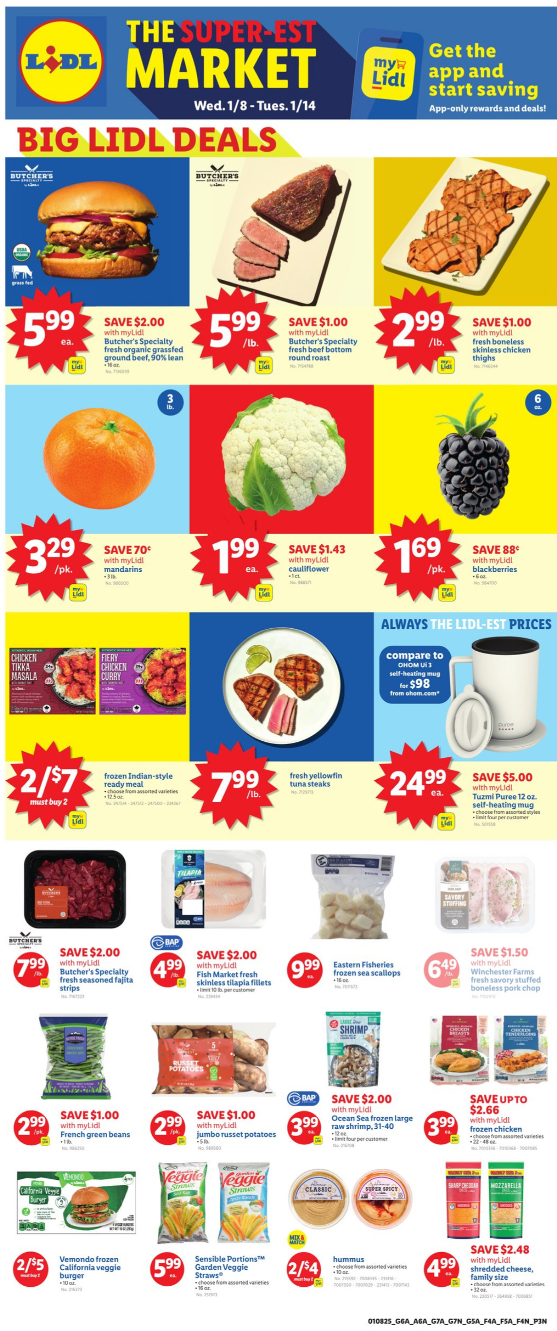 Lidl Weekly Ad January 8 - 14, 2025 