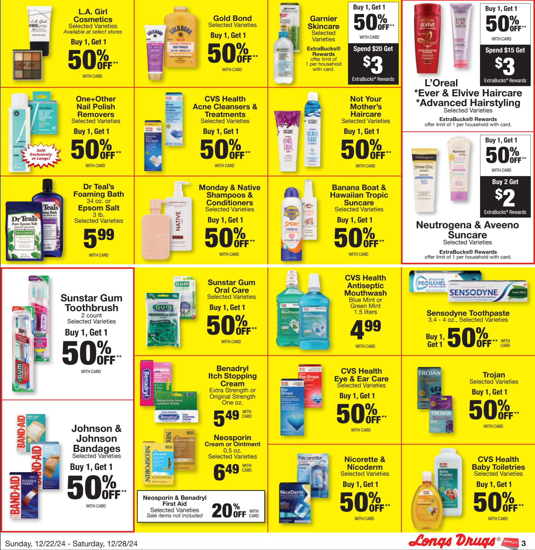 Longs Weekly Ad January 19 - 25, 2025 