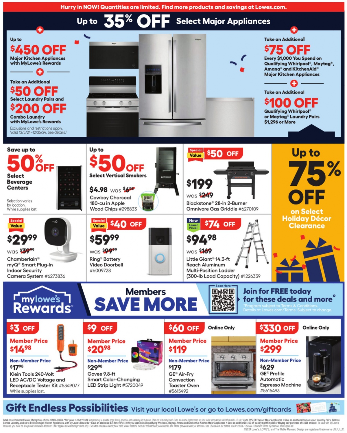 Lowe's Weekly Ad December 18