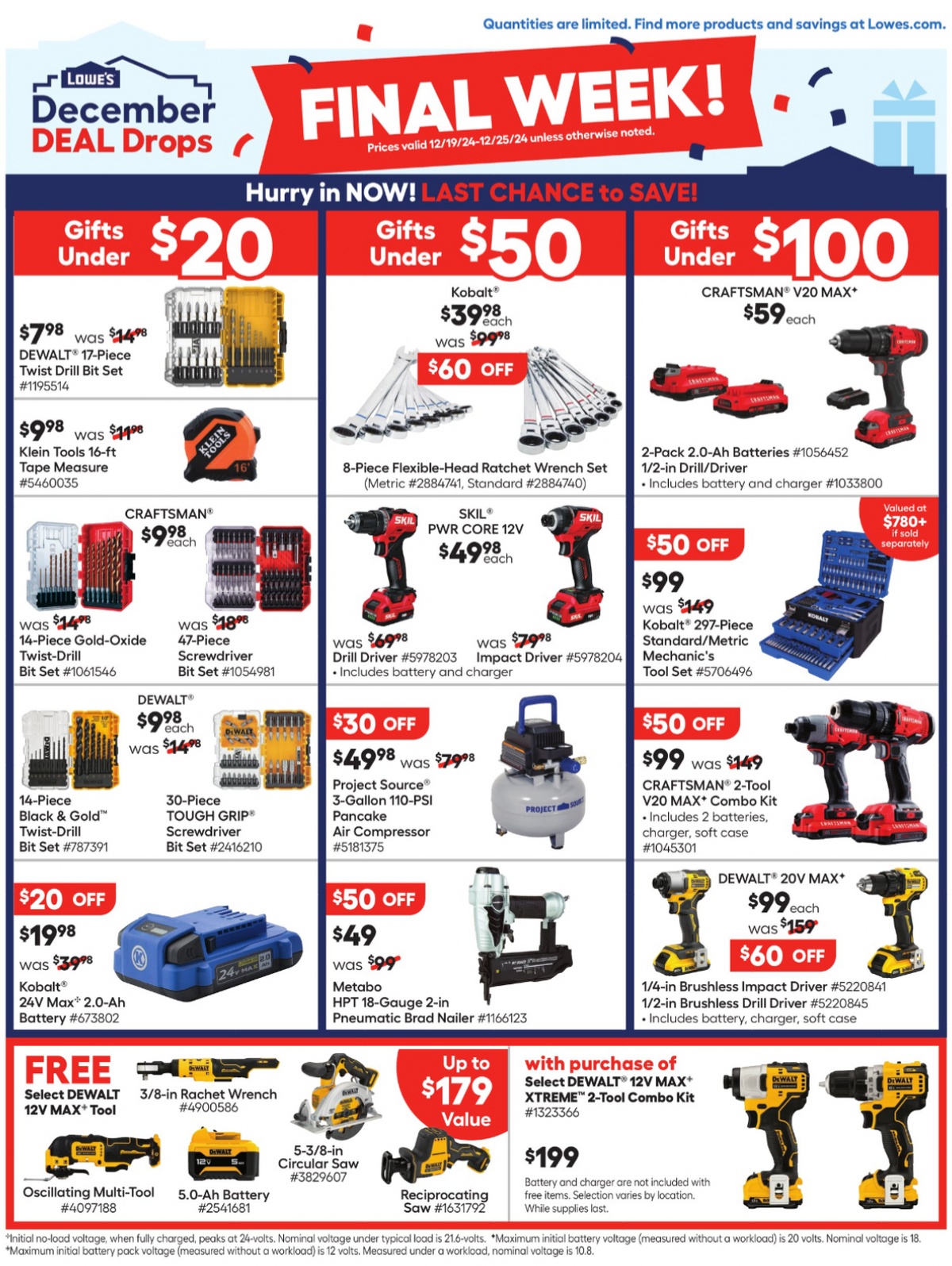 Lowe's Weekly Ad December 18