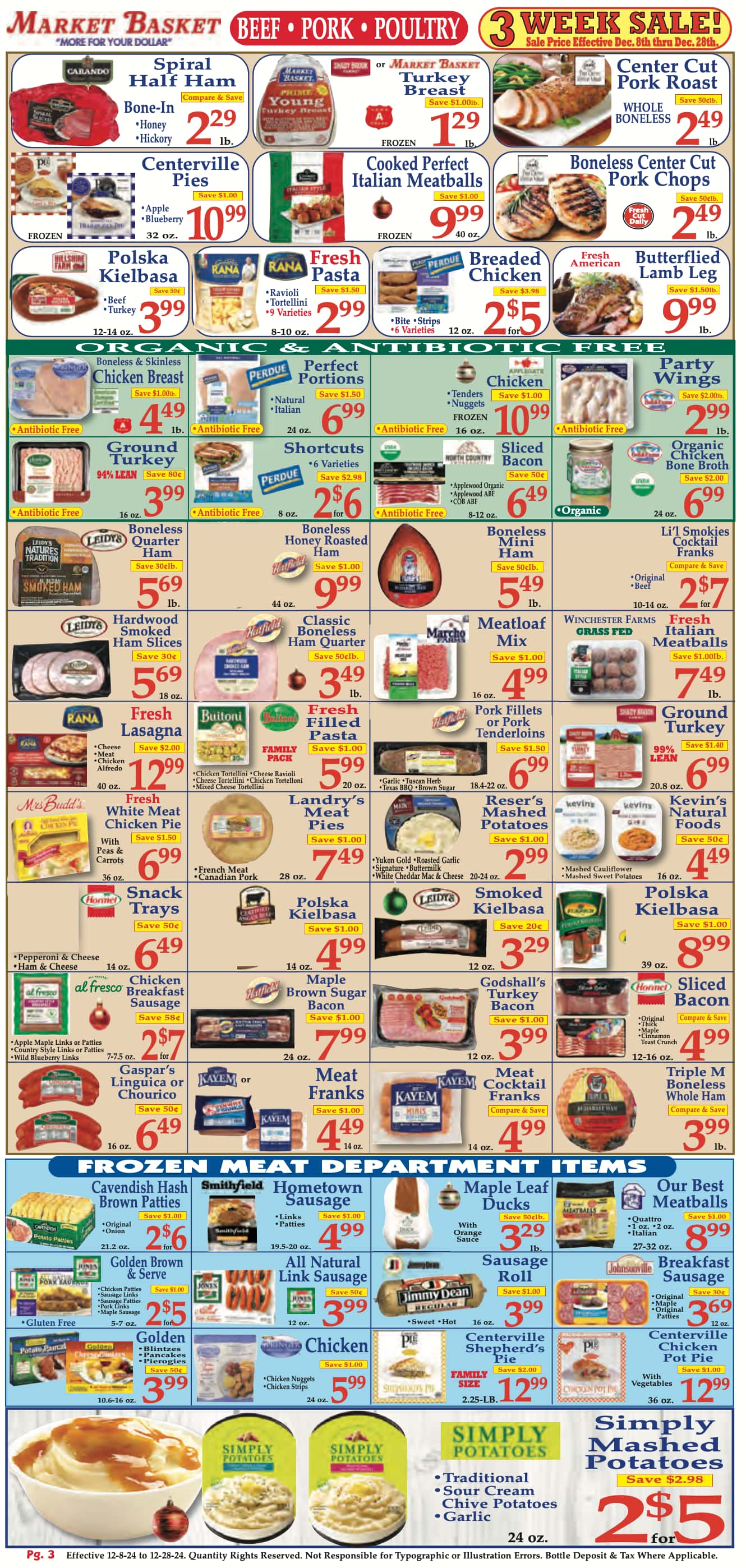 Market Basket Weekly Ad January 19 - 25, 2025 