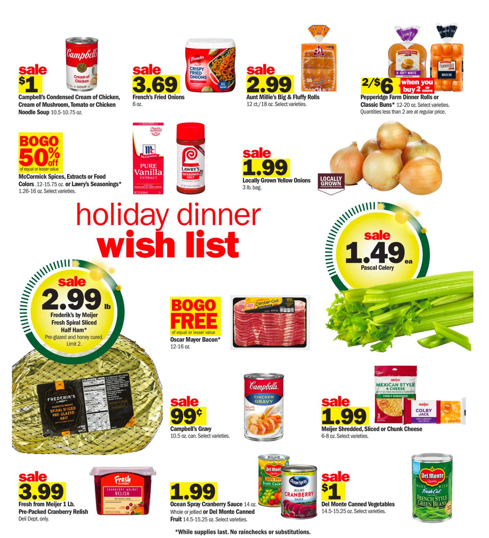 Meijer Weekly Ad January 19 - 25, 2025 