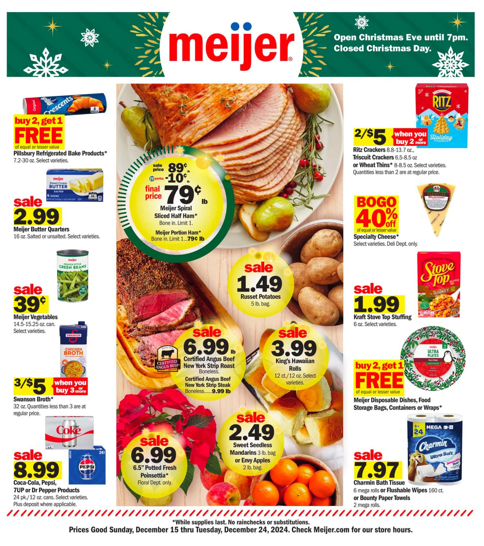 Meijer Weekly Ad January 19 - 25, 2025 