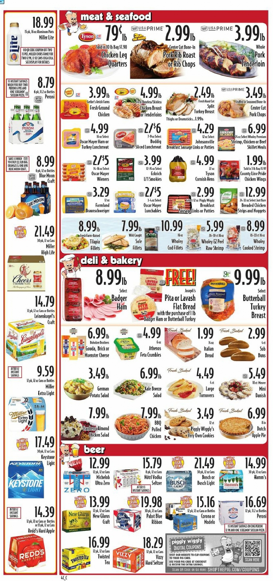 Piggly Wiggly Weekly Ad January 8 - 14, 2025 