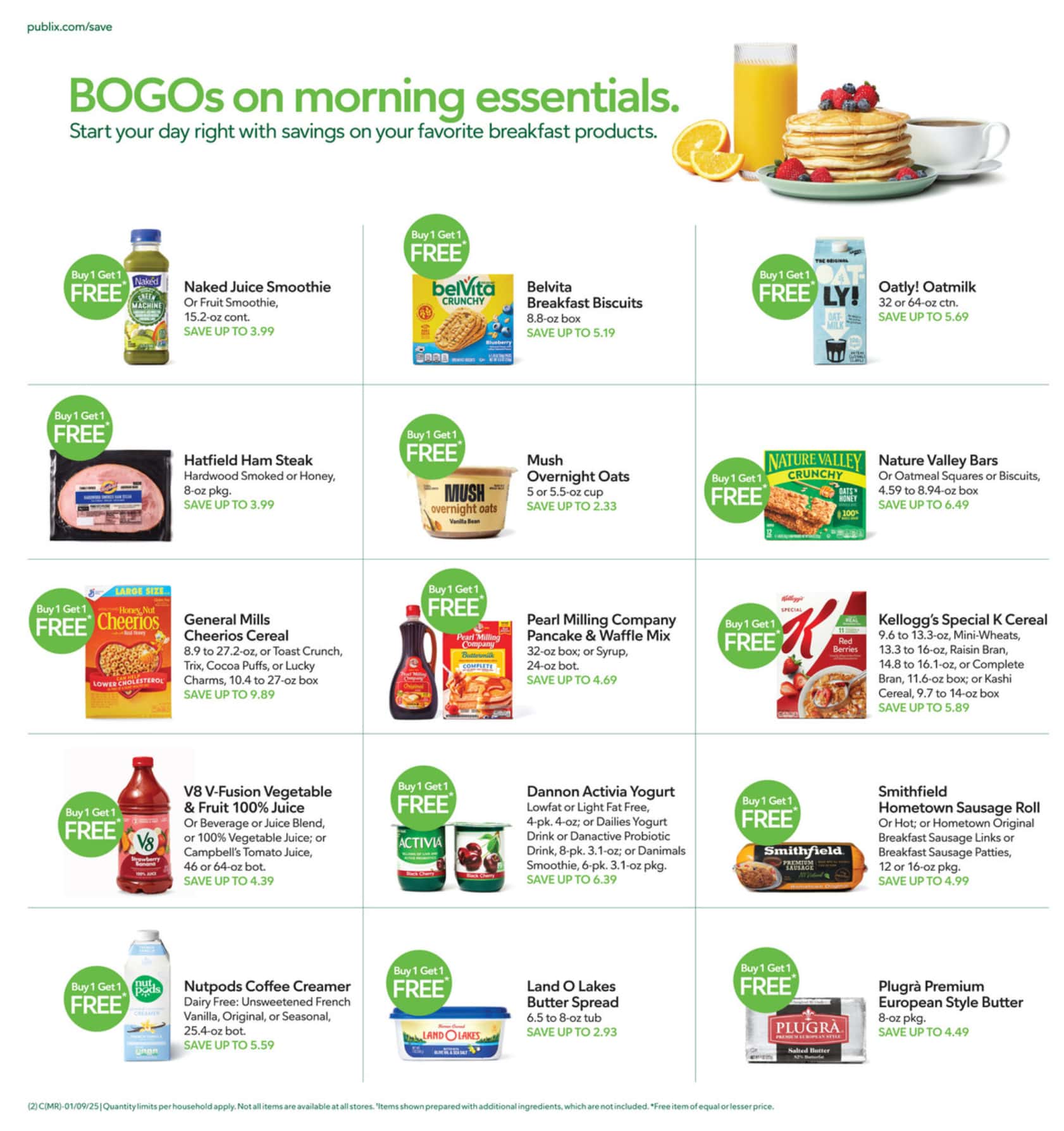 Publix Weekly Ad January 8 - 14, 2025 