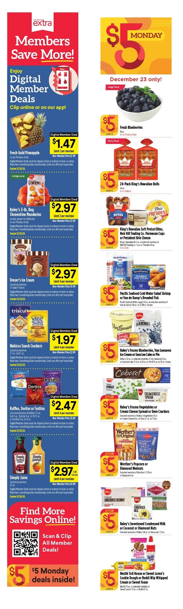 Raley's Weekly Ad December 18