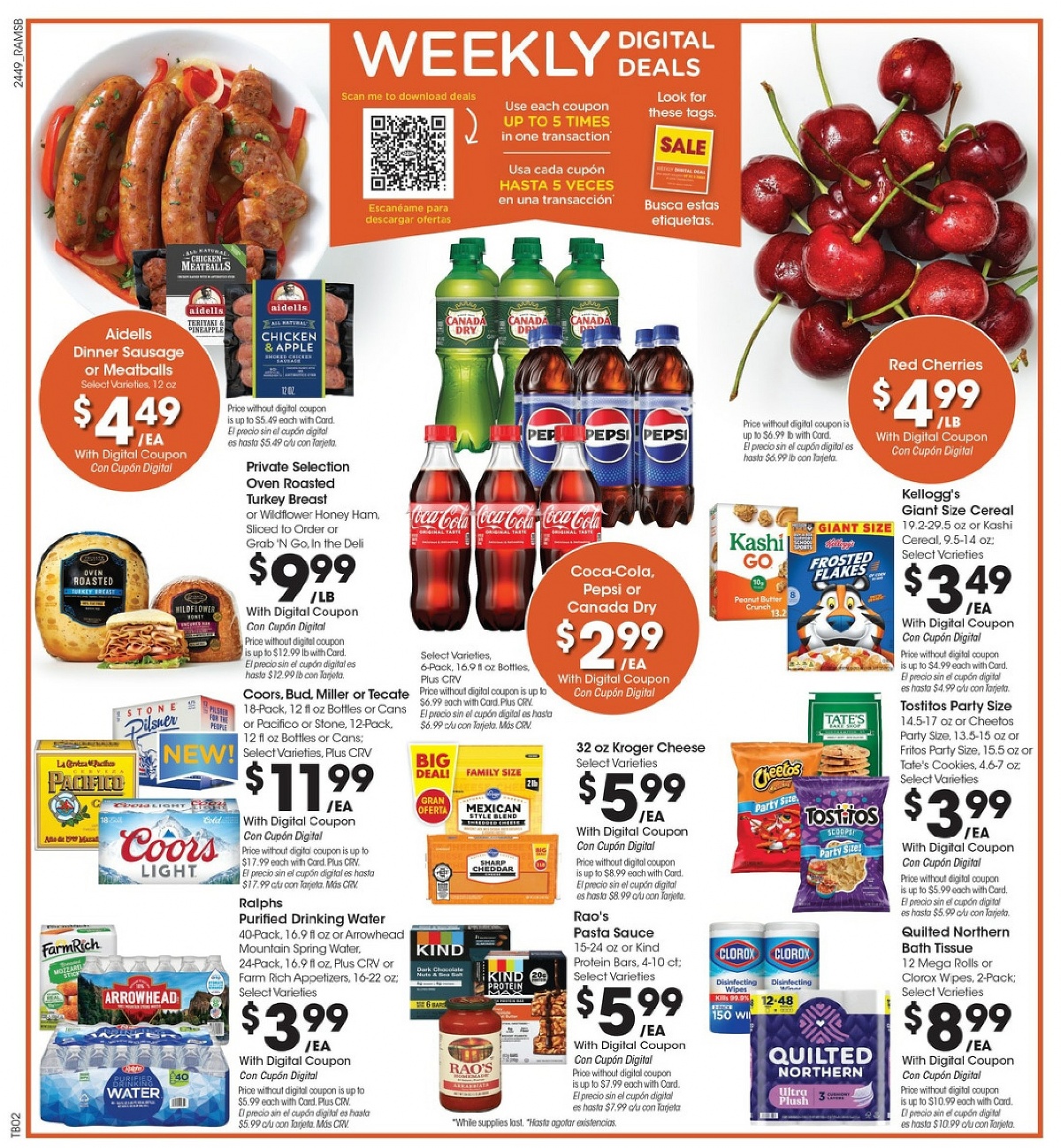 Ralphs Weekly Ad January 8 - 14, 2025 