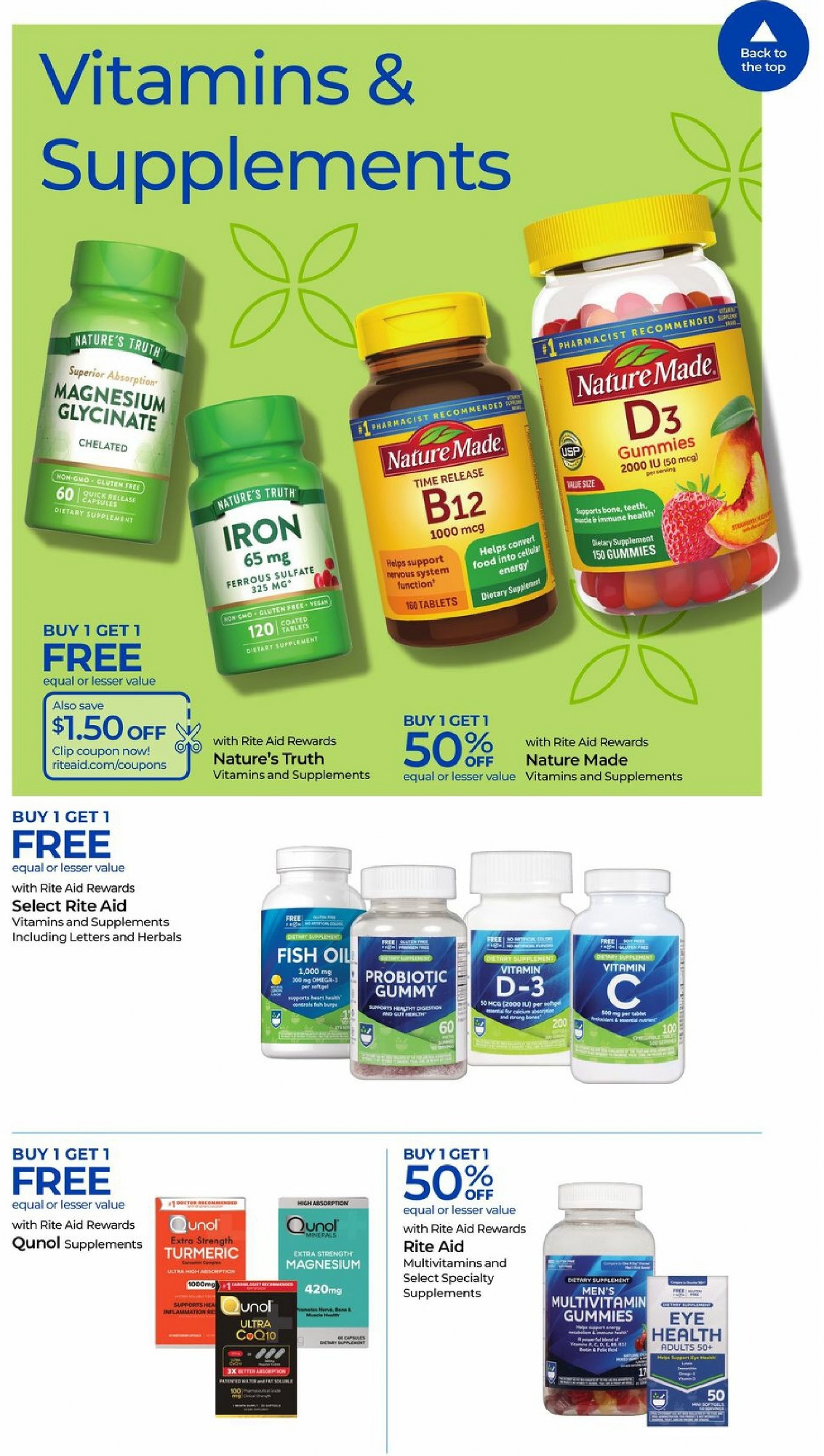 Rite Aid Weekly Ad January 12 - 18, 2025 