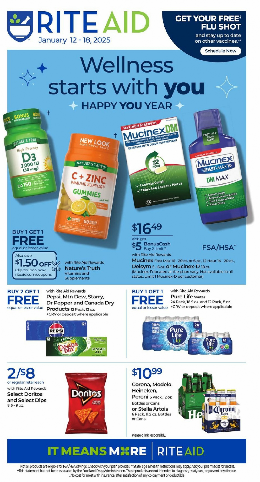 Rite Aid Weekly Ad January 12 - 18, 2025 