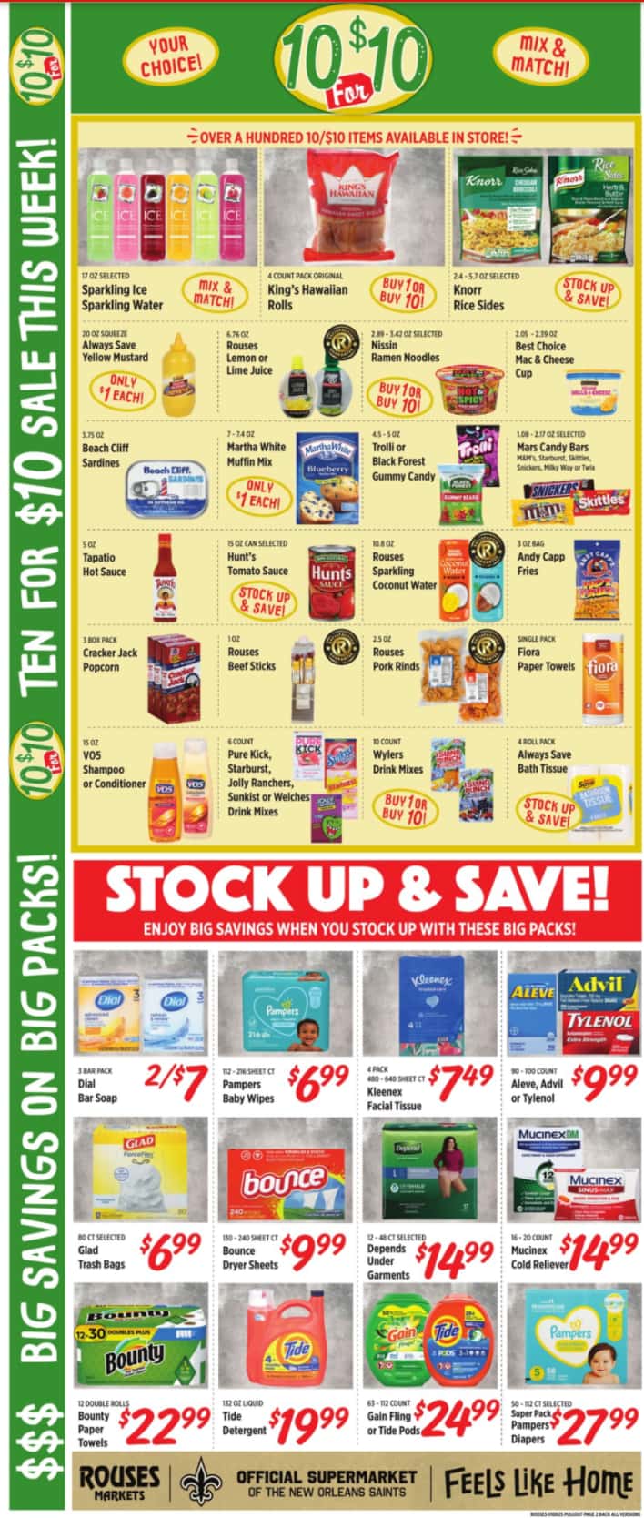 Rouses Weekly Ad January 8 - 14, 2025 