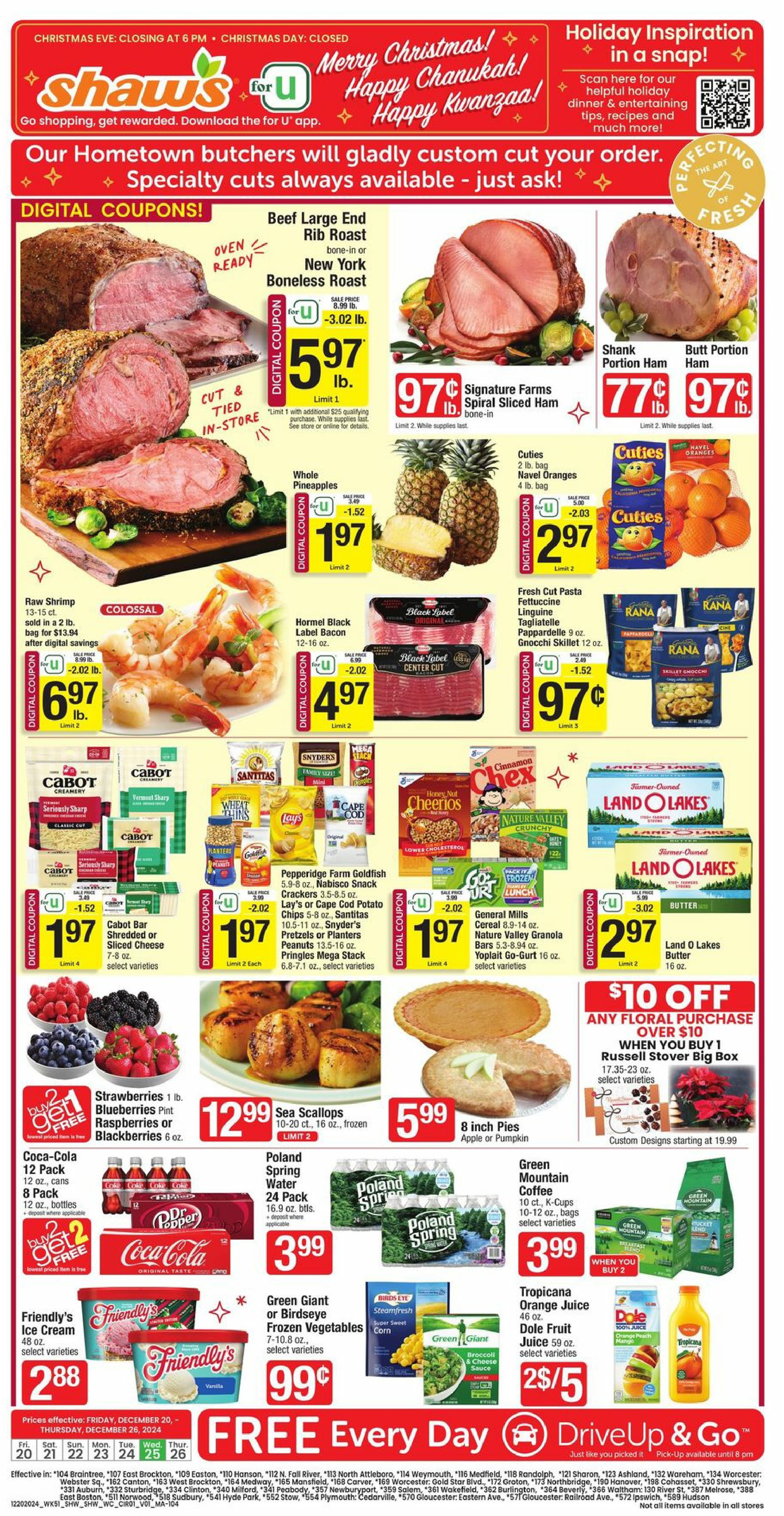 Shaw's Weekly Ad January 17 - 23, 2025 