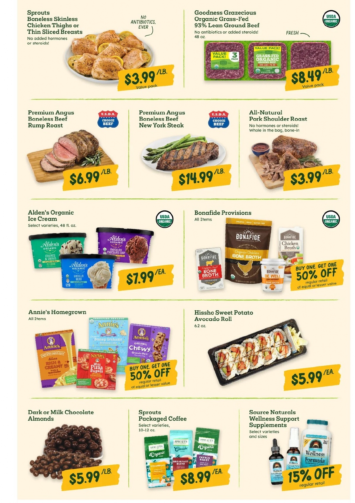 Sprouts Weekly Ad January 8 - 14, 2025 