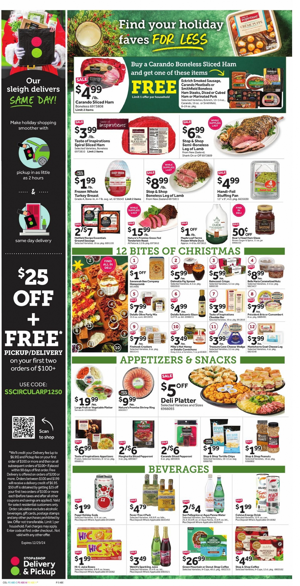 Stop and Shop Weekly Ad January 17 - 23, 2025 