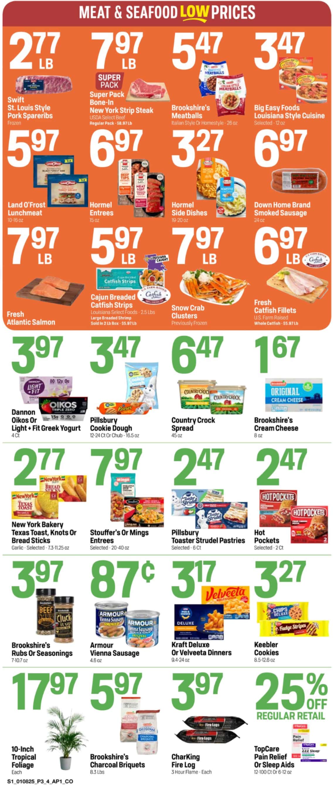 Super 1 Foods Weekly Ad January 8 - 14, 2025 