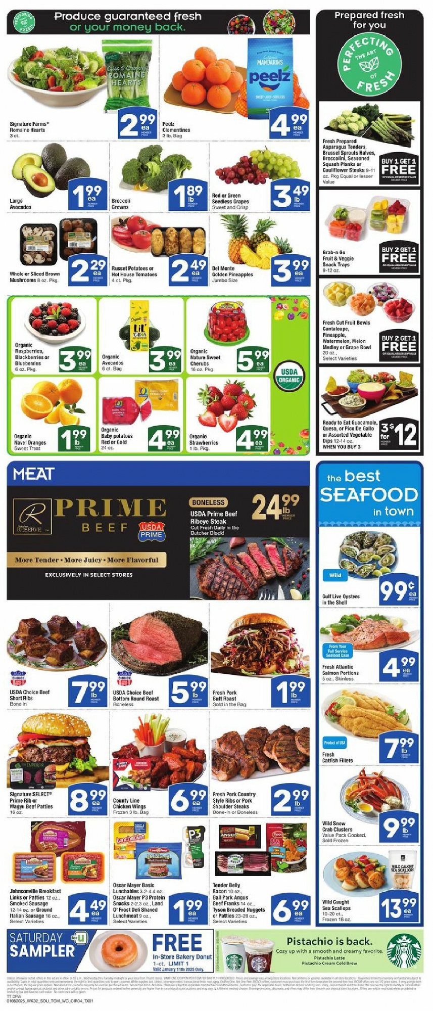 Tom Thumb Weekly Ad January 8 - 14, 2025 