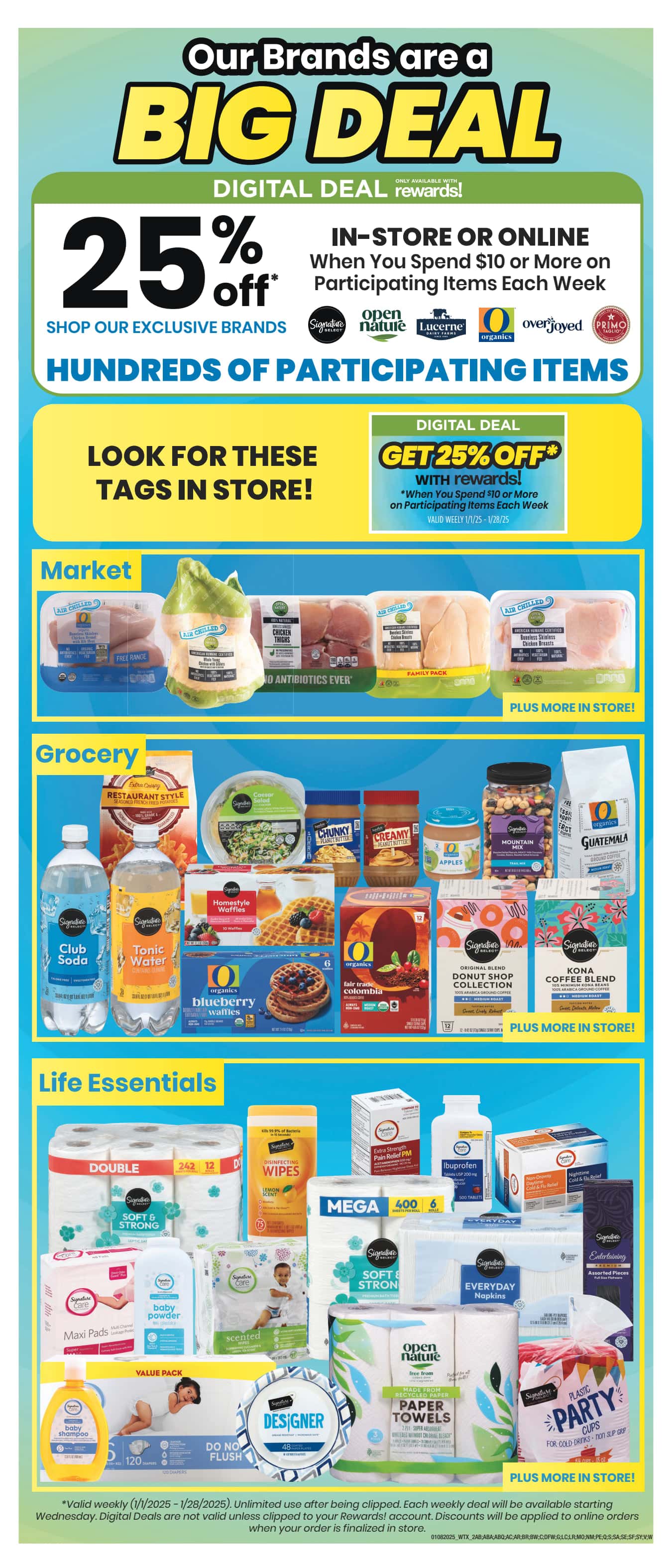 United Supermarkets Weekly Ad January 8 - 14, 2025 